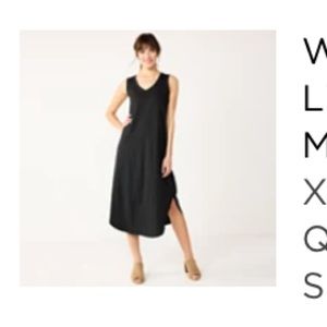 Womens midi dress